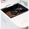 Automatic Espresso Machine & Milk Frother w/ Built In&Adjustable Espresso Bean Grinder,One-Touch Brew in 90 Seconds,Matte White 4