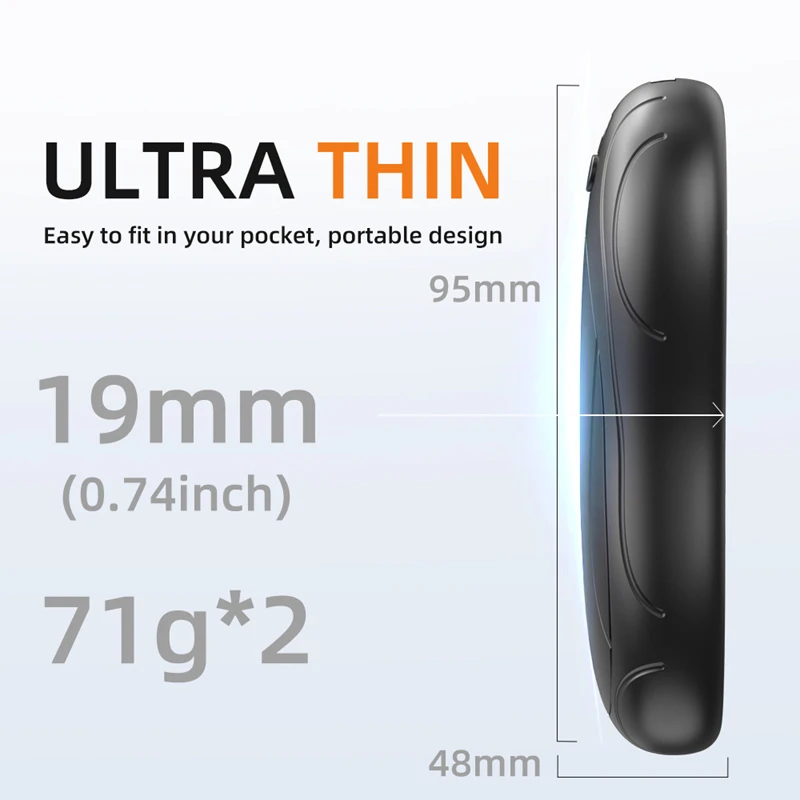 Xiaomi Magnetic Separation Portable Hand Warmer Three Levels Temperature Control