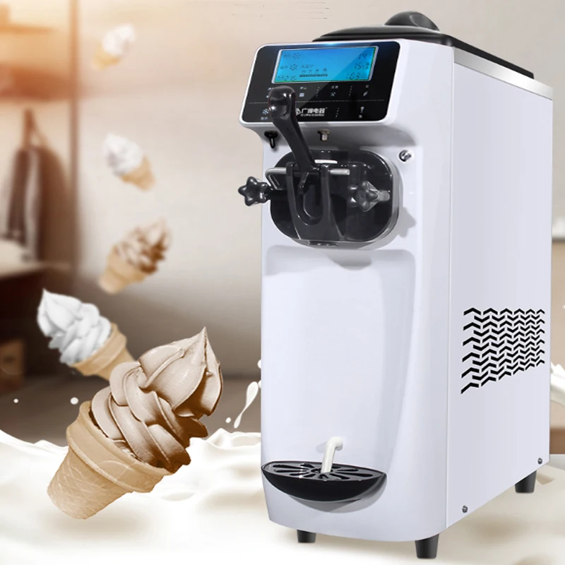 Ice Cream Machine Commercial Full Automatic Touch Screen Stall Desktop