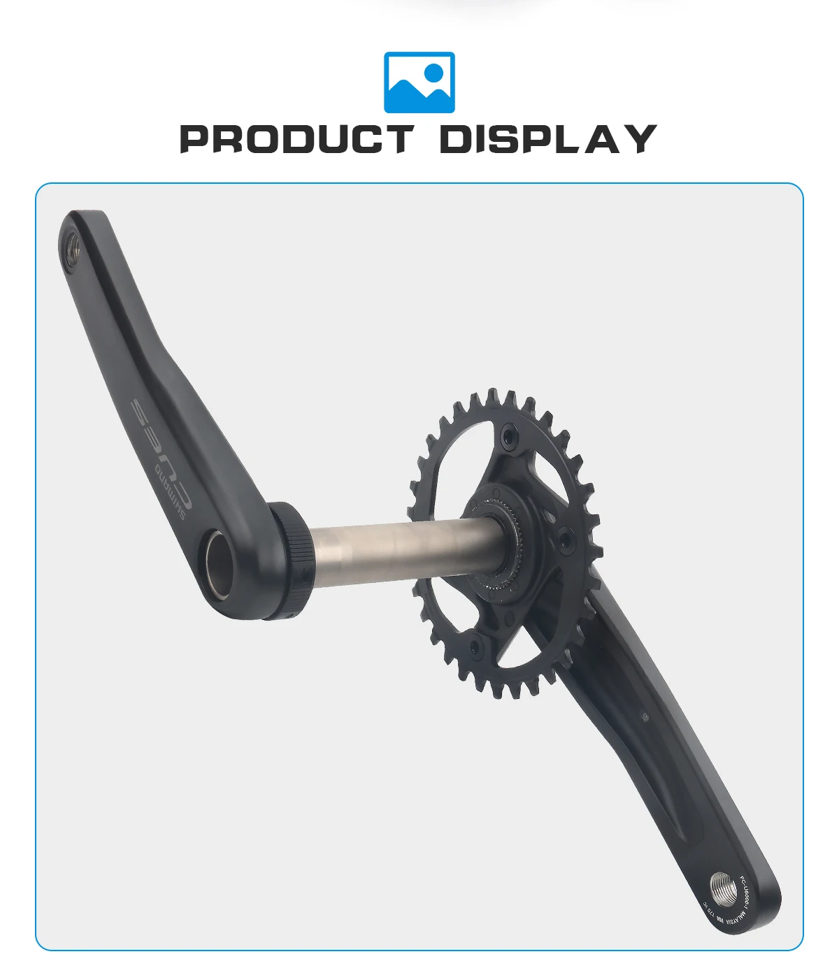 SHIMANO CUES U6000 Crank 10/11/12S Sprocket 32/34/36/38T Mountain