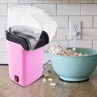 1200W Popcorn Machine Oil Free Hot Air Popcorn Popper Electric Hot Air Popcorn Maker for Home Kids Movie Night 2