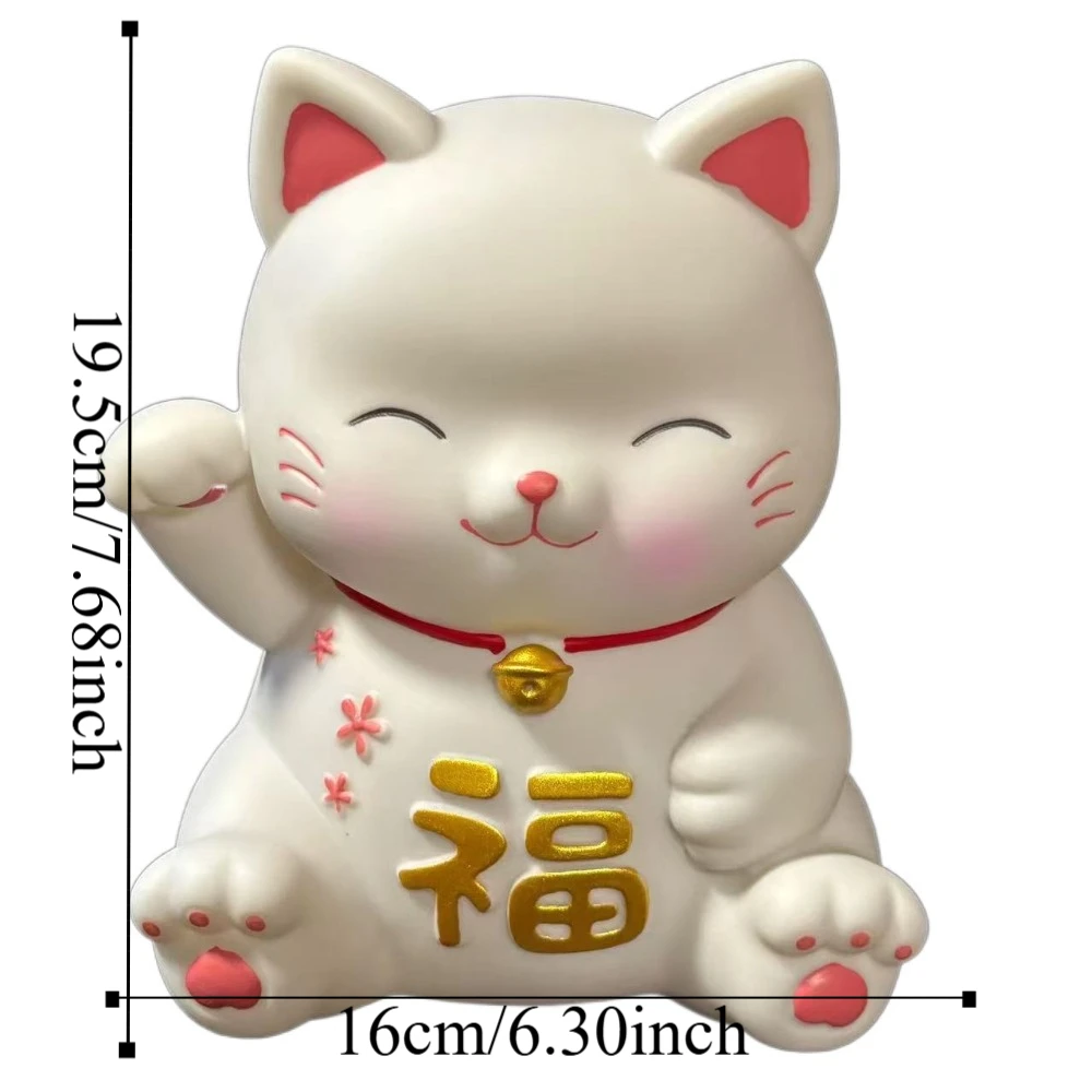 Savings Tank Lucky Cat Piggy Bank Good Symbolism Openable New Year Saving Box Decorative Cartoon Cartoon Money Boxes Kid Toy