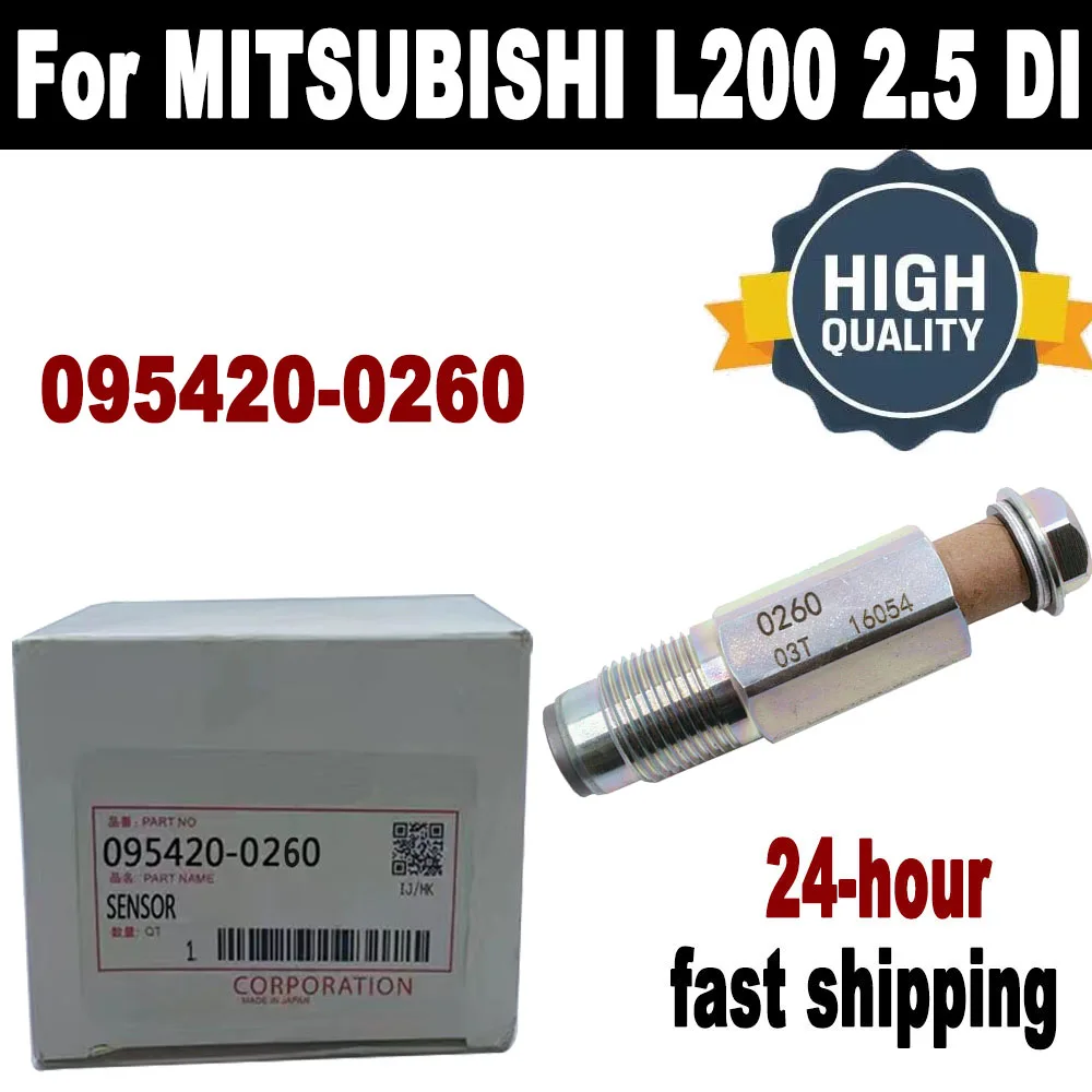 

095420-0260 98032549 Fuel Rail Pressure Relief Limiter Valve 0954200260 For Nissann Isuzuu Mitsubishii