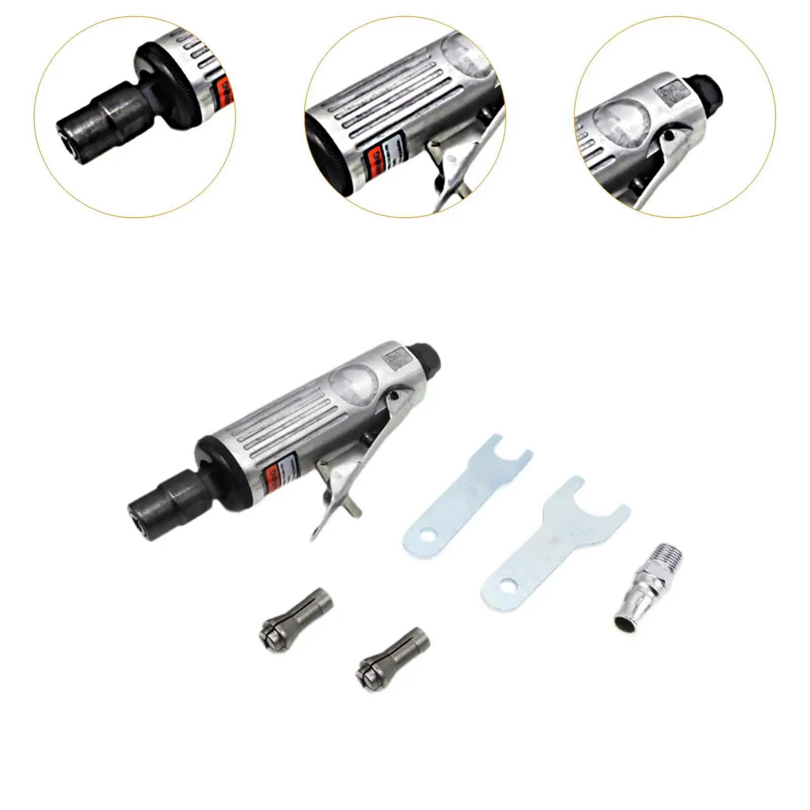 Straight Air Die Grinder Mini and Compact Multifunctional Polishing Machine for Cutting Engraving Chamfering Polishing Deburring