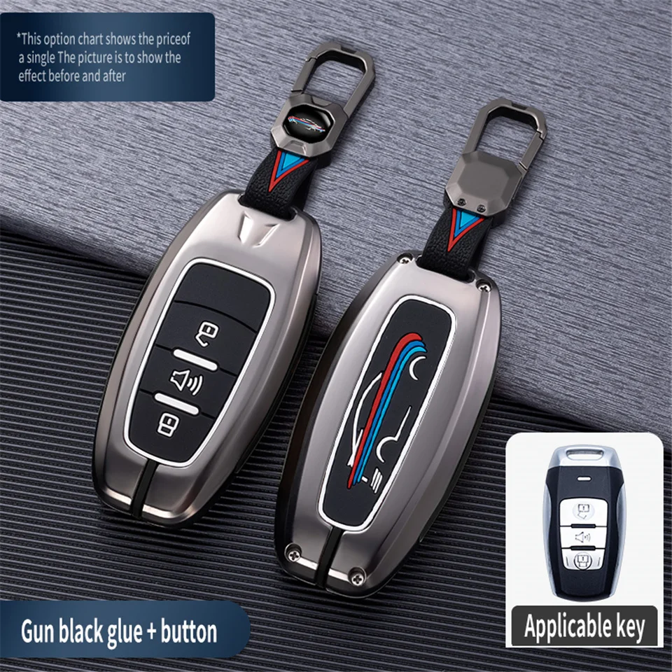 Cover per chiave/telecomando per Great Wall Haval/Hover H6 H7 H4 H9 F5 F7 H2S accessori per coperture per auto - Se072baffdba0400783c2bfd1371e493fB