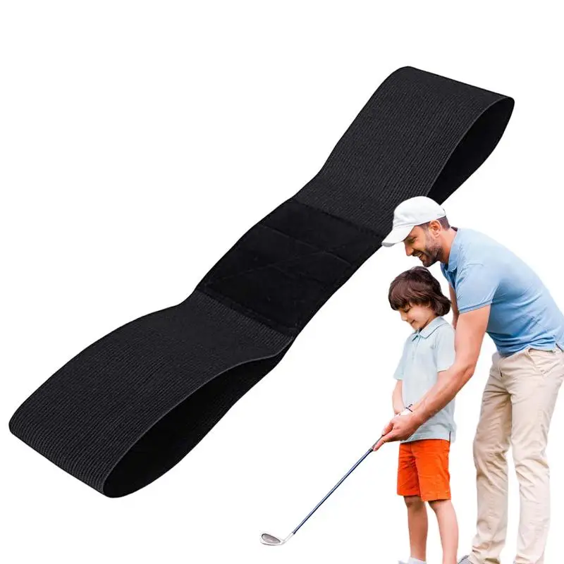 

Повязка на руку для гольфа, профессиональный эластичный пояс для игры в гольф, коррекция осанки, тренажер для игры в гольф