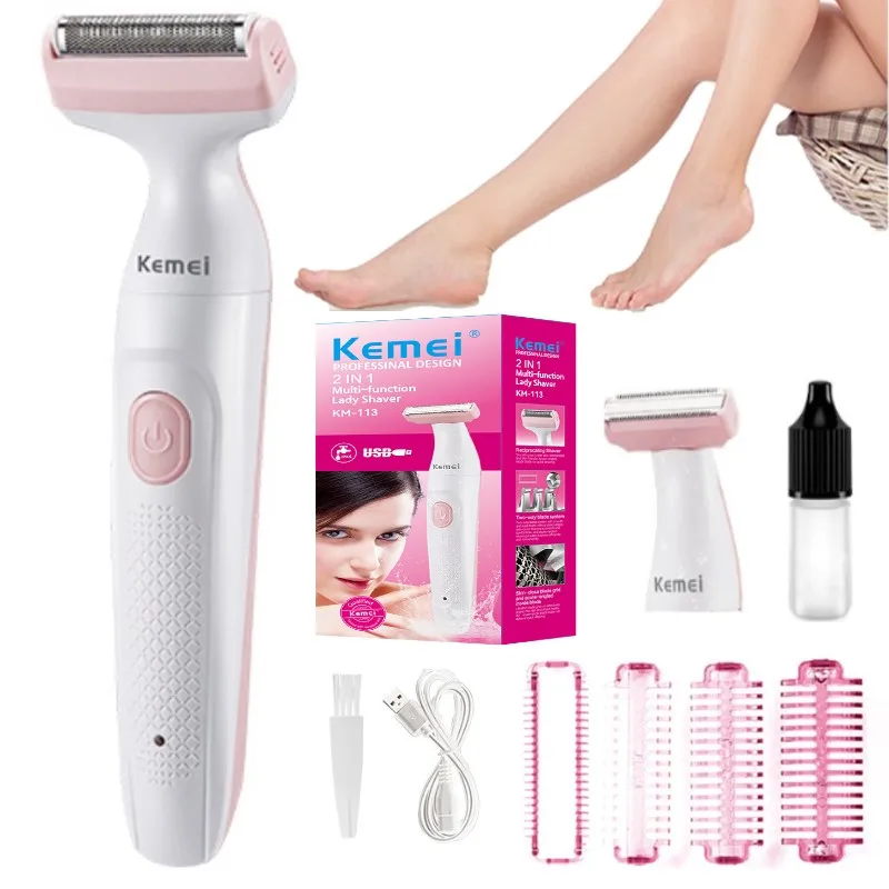 

Electric Woman Body Hair Trimmer Smoothly Foil Lady Shaver Precision Clipper Bikini Haircut Epilator Underarm Shave Razor Cutter