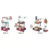 Kids Cleaning Playset Pretend Play Toy Dustpan and Mop Set Pretend Home Cleaning 2