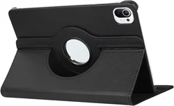 Premium 360 Rotating Stand PU Leather Tablet Case and Cover for Mi Pad 6 11 (Black)