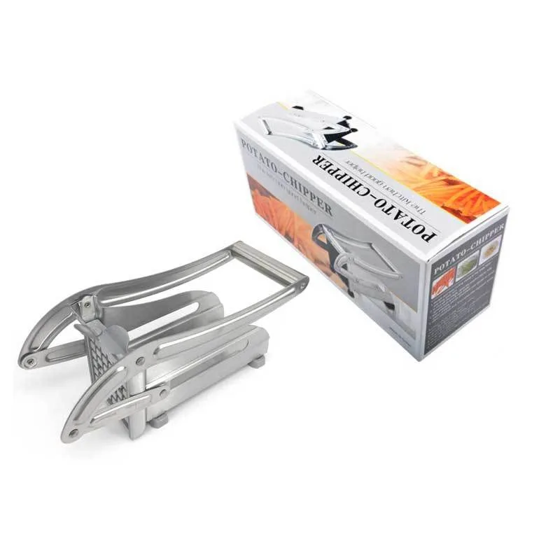 Stainless Steel Potato Cutter Shredder French Fries Slicer Chips Maker Meat Chopper Kitchen Tools vegetable slicer french fry cutter