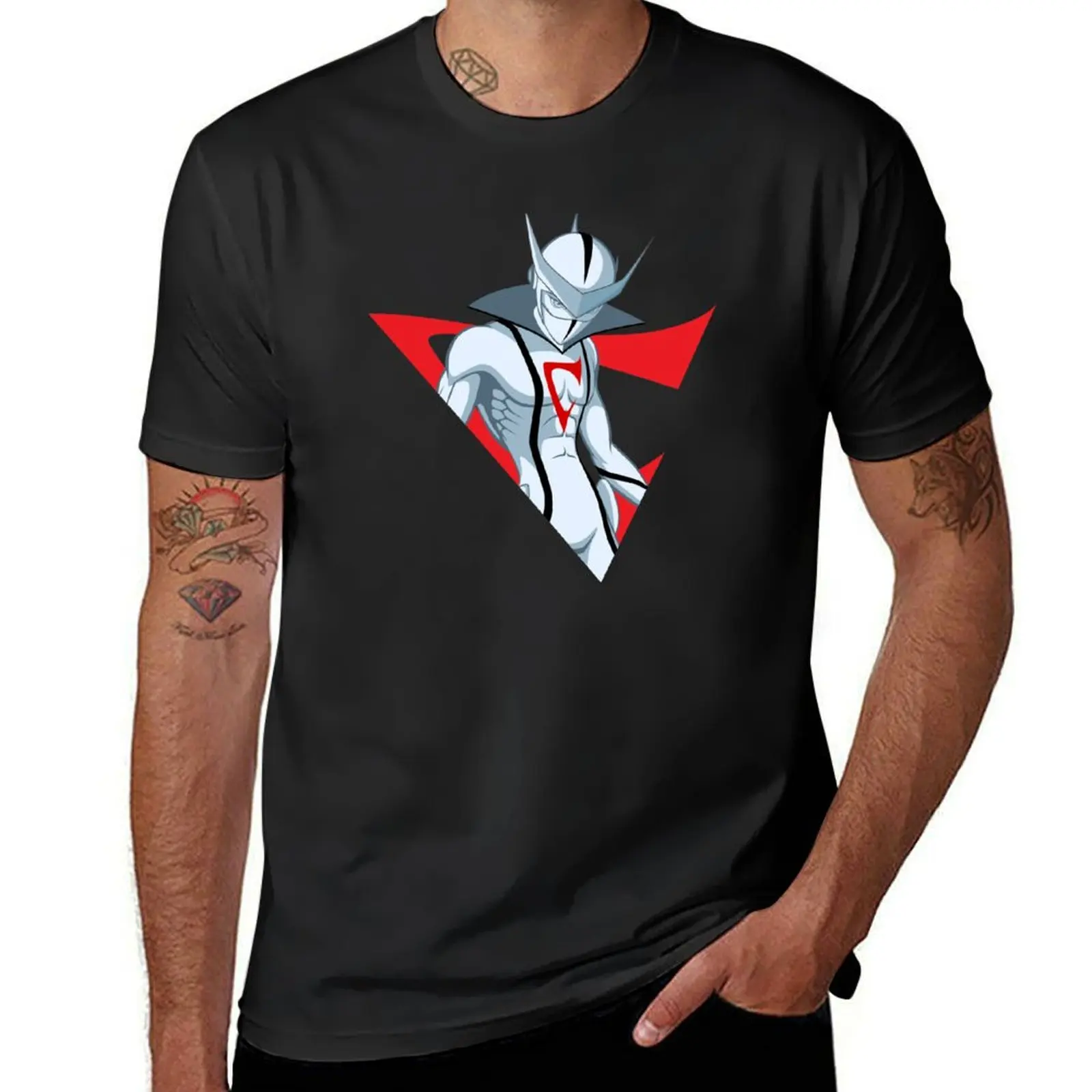 018b Kyashan New T-shirt anime clothes tees cute clothes T-shirt