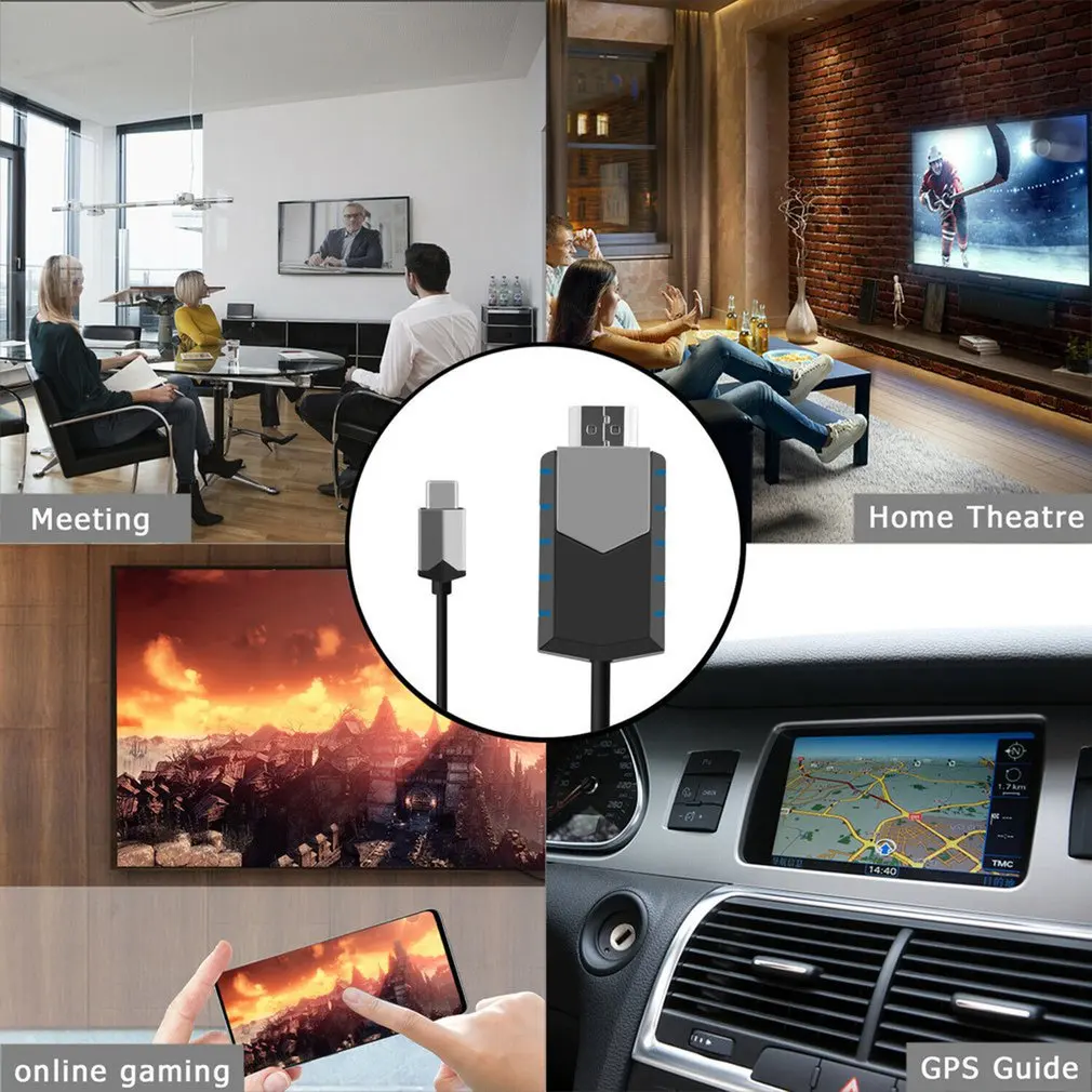 MHL  ̺, ȵ̵ ޴, USB CŸ-HDMI - 4K ȭ ڷ HDMI  