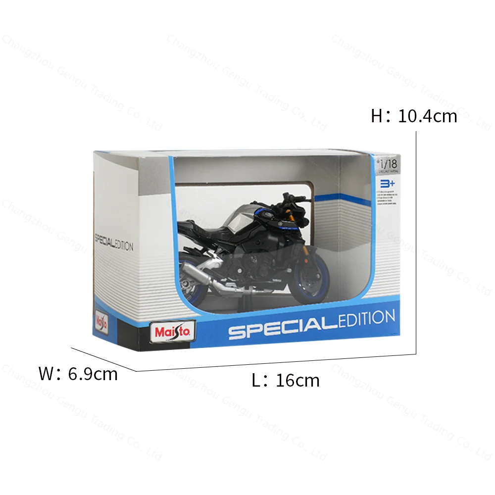 Maisto 1:18 2023 Yamaha MT10 SP Static Die Cast Vehicles Collectible Hobbies Motorcycle Model Toys 4