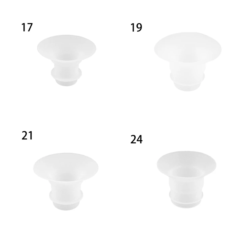 Ergonomic Breast Pump Horn Converter Flange Inserts Breast Pump Shield Achieve a Perfect Fit for Comfortable Pumping 3