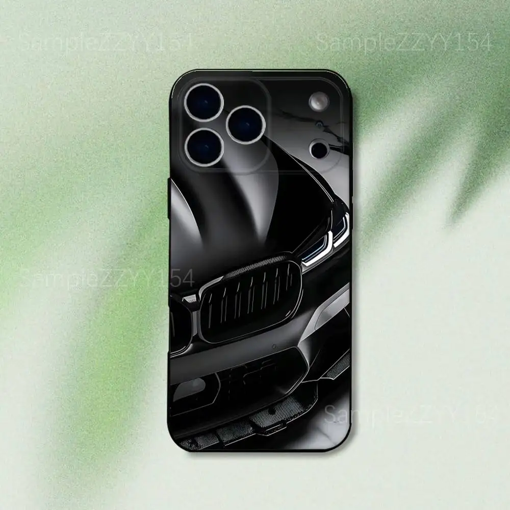 Sleek Black & White Non-Slip Soft Phone Case s