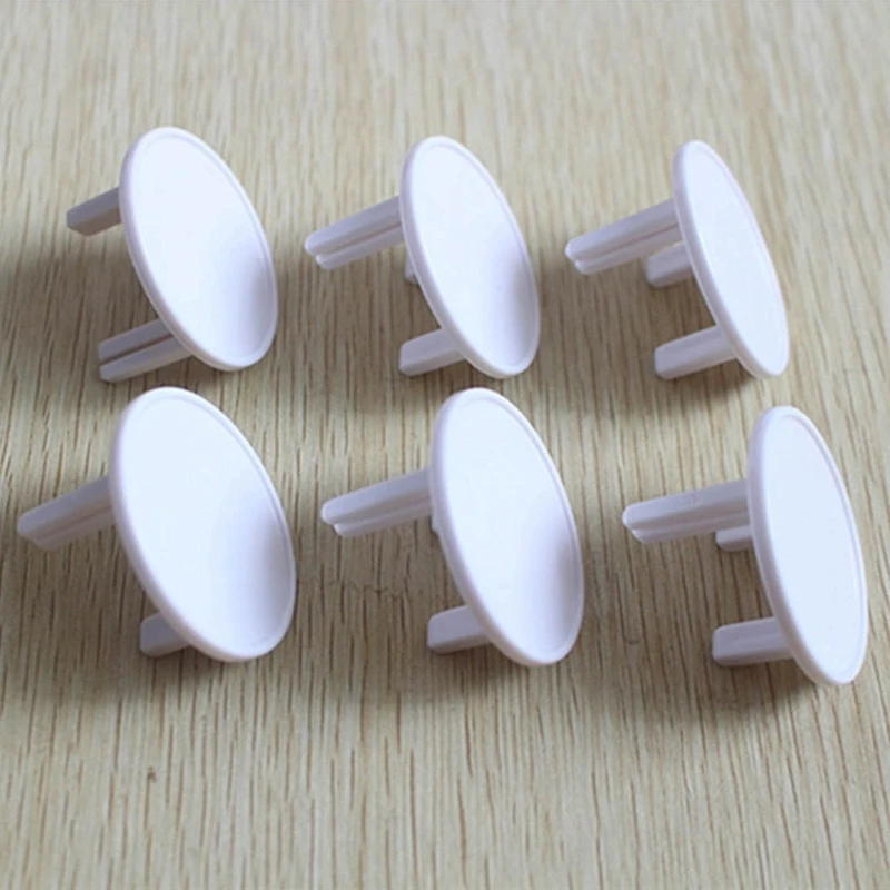 Socket Covers 10pcs US Child Safety Electrical Outlet Cover Plugs for Power Socket Guard Baby Protection Anti Electric Shock Rotate Protector