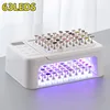 63LEDS Uv Led Lamp for Nails Press on Nail Lamp with Arm Rest Lamp for Manicure 5 Timers Gel Polish Drying Lamp Nail Salon Tools 1