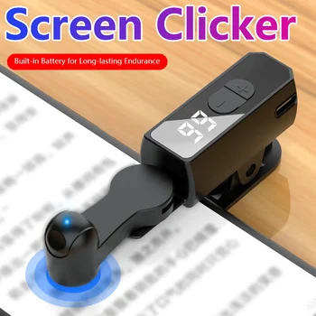 Clicker automatico per schermo per applicazioni di smartphone Video Dispositivo per streaming live Schermo di gioco per smartphone Treppiedi touch Forniture per tapper per schermo