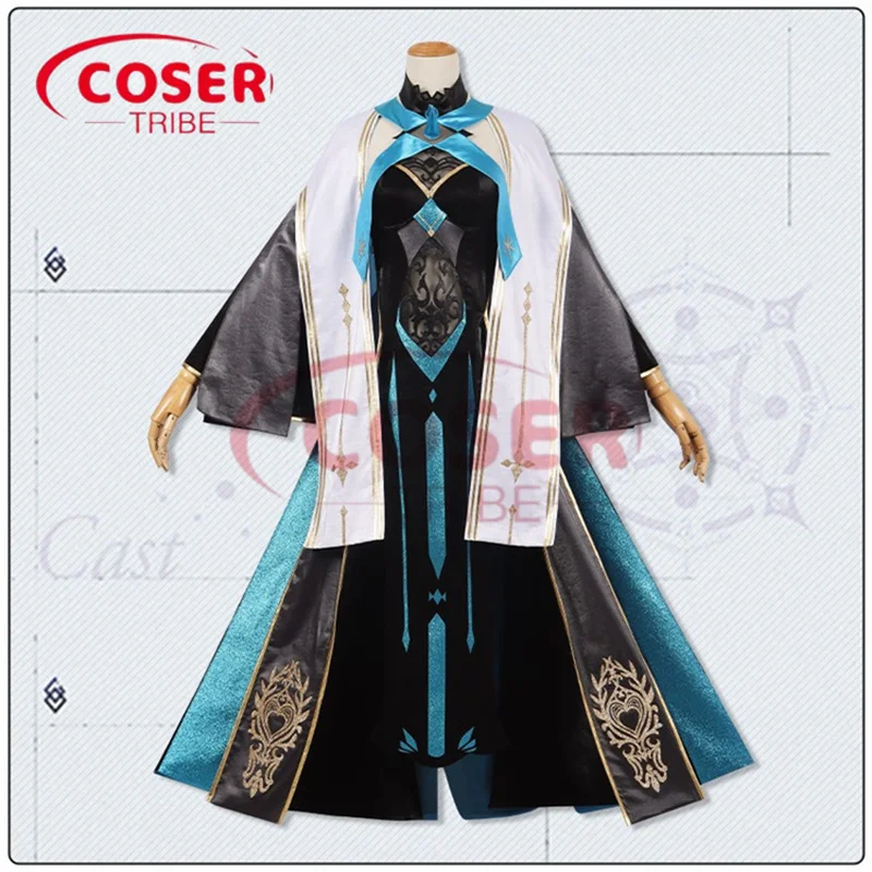 

COSER TRIBE COS Store Anime Game Ensemble Star Morgan Halloween Carnival Role Play Costume Complete Set