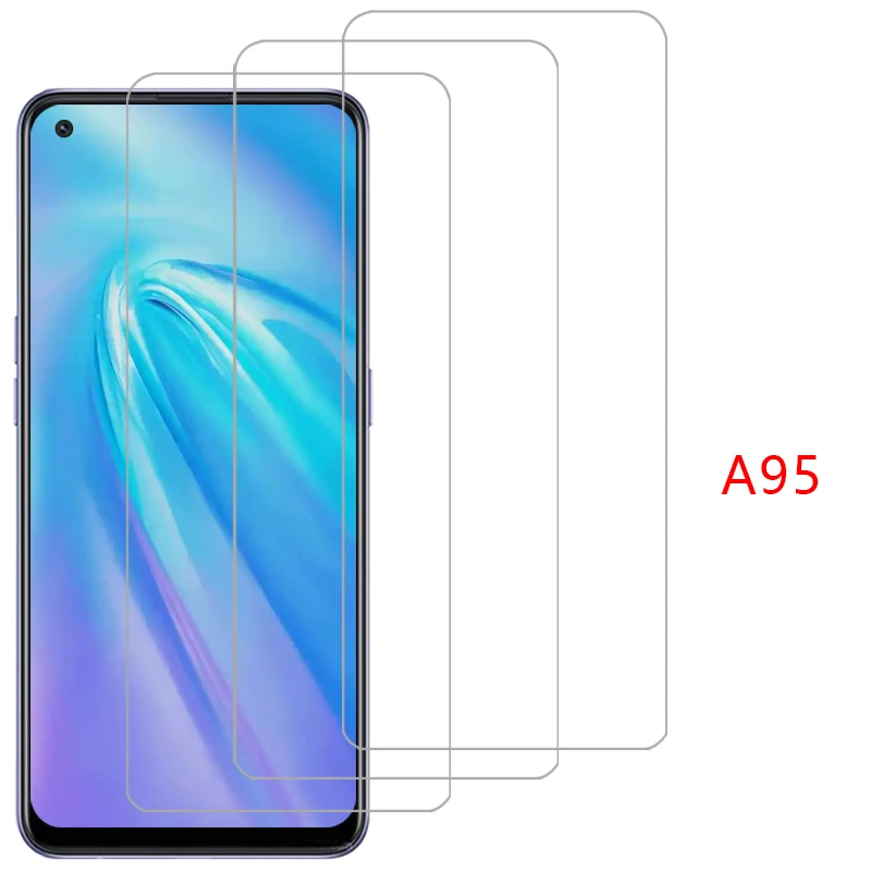 Oppo A95 4G 5G용 보호 강화 유리, Oppo A95, A 95, 95A, A954G, A955G 스크린 보호 필름, 글라스, 유리