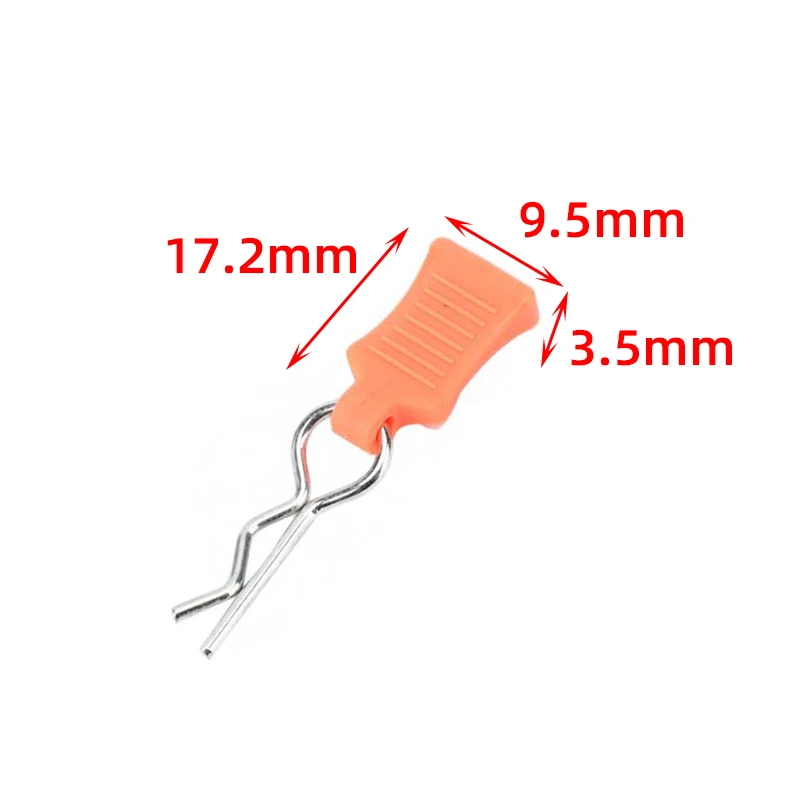 RCXAZ Body Shell Clip Pin with Fixing Bracket Aluminum Mount Set for 1/5 1/8 1/10 1/12 RC Model Car Toys Spare Parts Accessories - Image 2