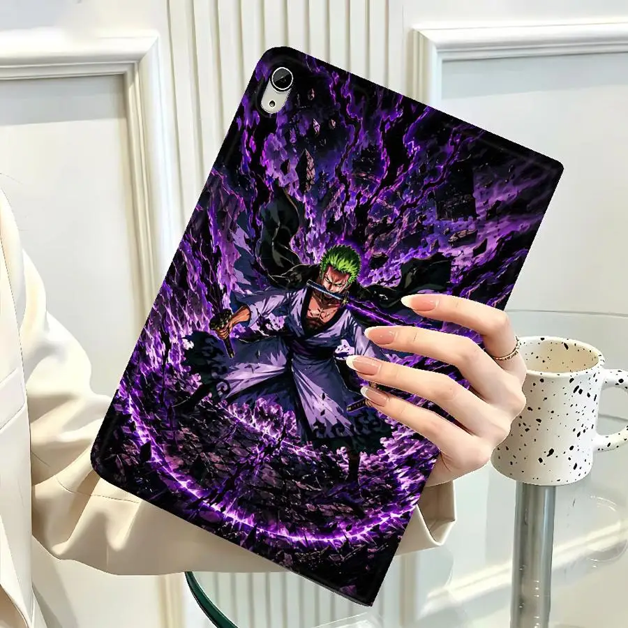Universal Tablet Case with Pencil Slot – One Piece Zoro Design