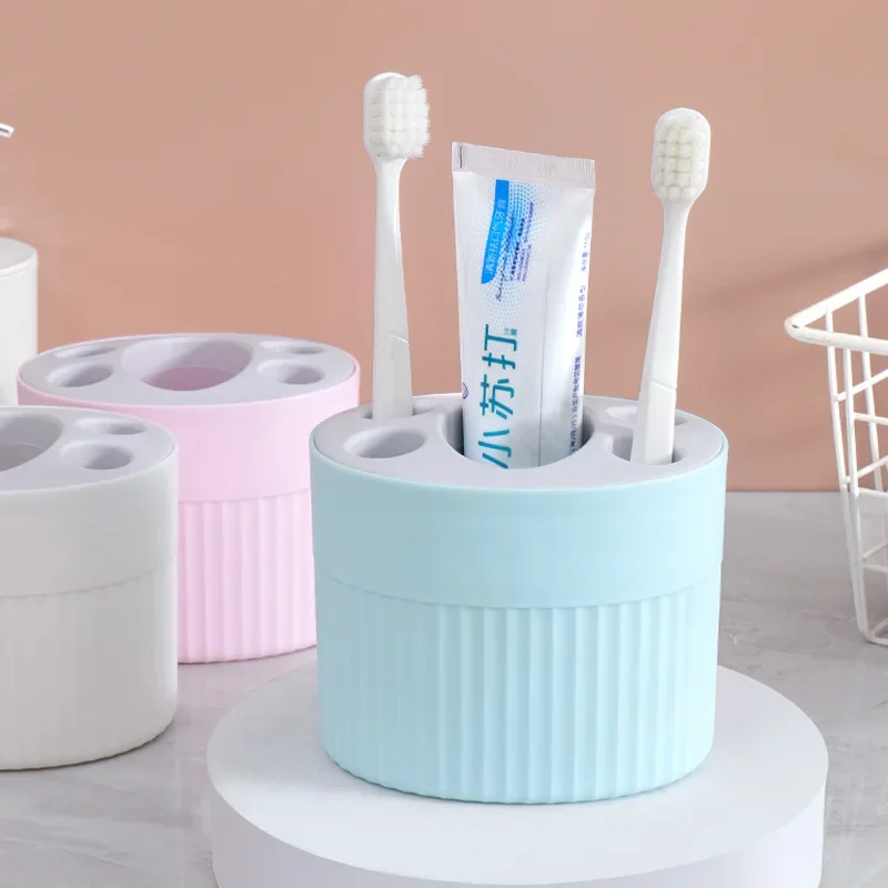 1Pc Toothbrush Toothpaste Holder Case Shaving Makeup Brush Electric Toothbrush Holder Organizer Stand Bathroom Accessories Box