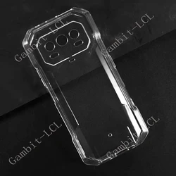 Durable Shockproof Anti - Falling Silicone Case - Soft TPU Back Cover for Armor 27 Pro (Clear)