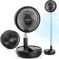 Belife X8 Portable Fan, Cordless Oscillating Fan with Remote, Foldable Adjustable Fan, USB Rechargeable 7200mAh Battery 1