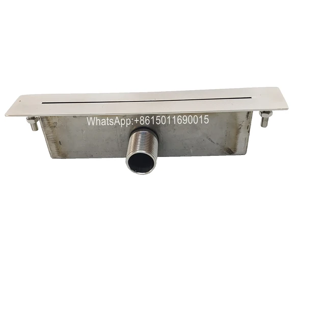 Rozsdamentes Acél Vízesés Udvar Kültéri Medence Vízfüggöny Fal Táj Szökőkút - Image 5