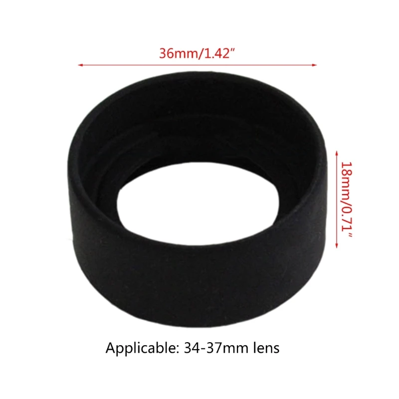 Microscope Eyepiece cup 2Pcs Rubber Eyepiece Cover Guards Eyeshields Telescope Protector Rubber Eyecups 33/36mm Dia