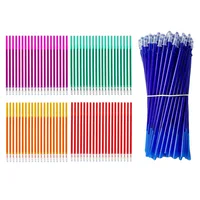 20Pcs/Set Color Erasable Gel Pen Refill Rods 0.5mm Colorful Ink Washable Handle Magic Erasable Pens For School Doodle Stationery 1