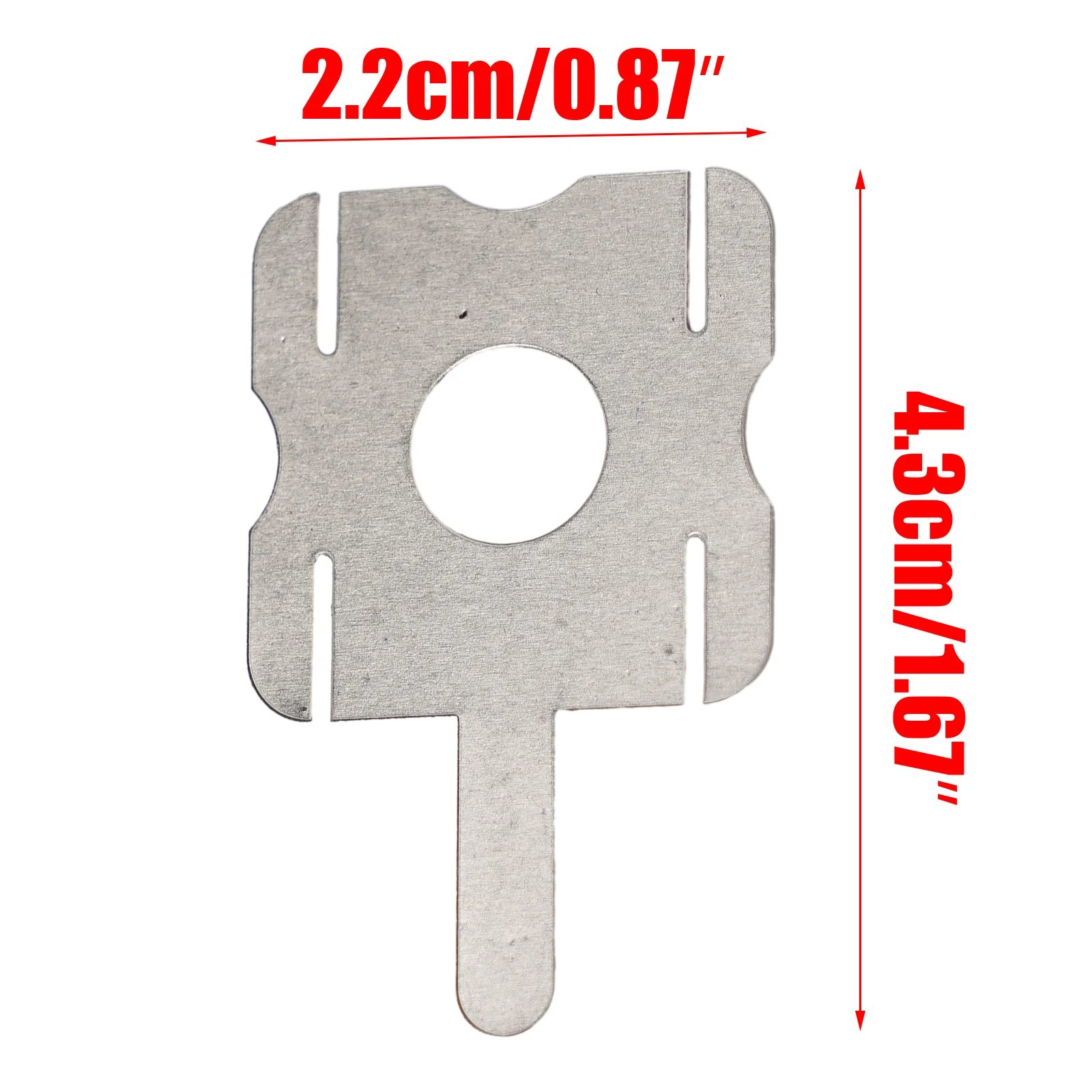 50Pcs/set 4S Lithium Battery Pack Replace Spot Welding Nickel Sheet U-Shaped For Computer Battery Welding Tool Accessories