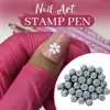 10/15/20/30PCS Nail Art Stamp Pen Kit Professional Tool Manicure Printing Doodle Nail Template Women DIY Stippling Design H5D6 1