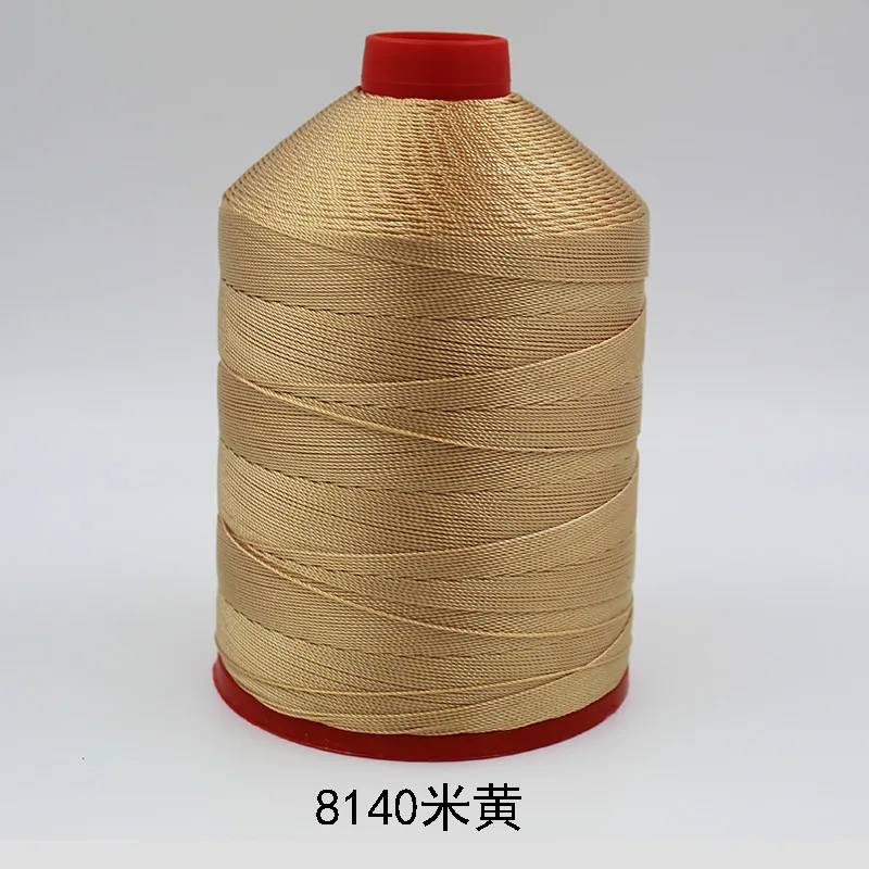 210D/12 폴리 에스터 재봉틀에 대 한 바느질 스레드 가죽 텐트 청바지, 데님 뜨개질 액세서리 트림 0.8mm
