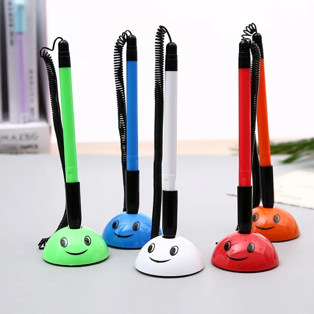 

Шариковая ручка с синими чернилами, настольный маркер для подписи и подписи с фиксированной веревкой, многофункциональные офисные и школьные принадлежности, долговечные