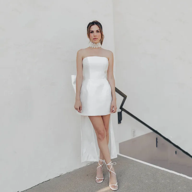 Женское атласное свадебное платье It's yiiya