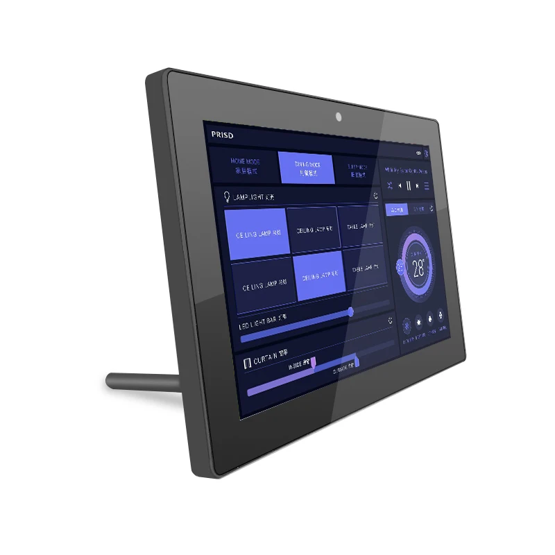 

10 inch Android 7.1 to Android 9 touch screen Monitor All in one panel PoE Tablet with in wall bracket