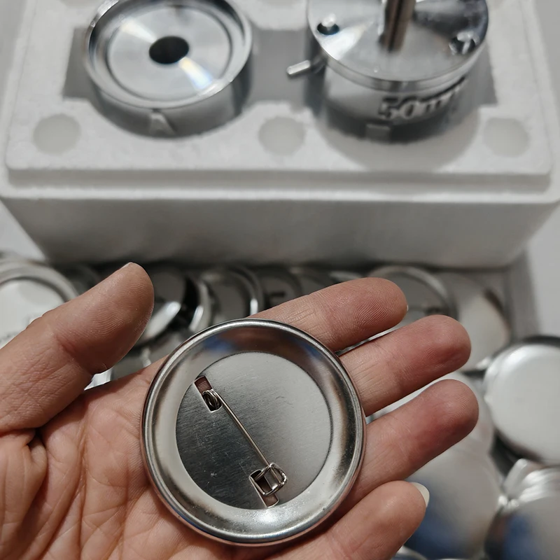 Round 2" 50mm Interchangeable Die Mould for New Pro Badge Machine Button Maker both Fit N3&N4 Button Machine