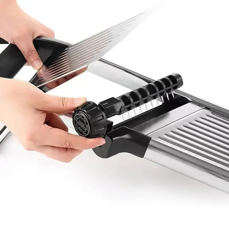 Stainless Steel Vegetable Slicer Adjustable Cutter Vegetable Grater Home Kitchen Tool Accessories