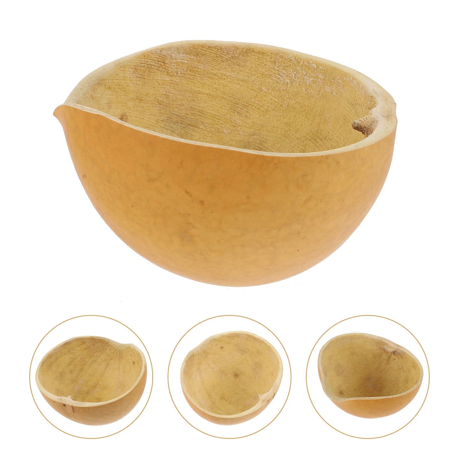 Gourd Scoop Kitchen Supply Natural Water Spoon Ladle Hulu Wooden Shampoo Craft Multipurpose