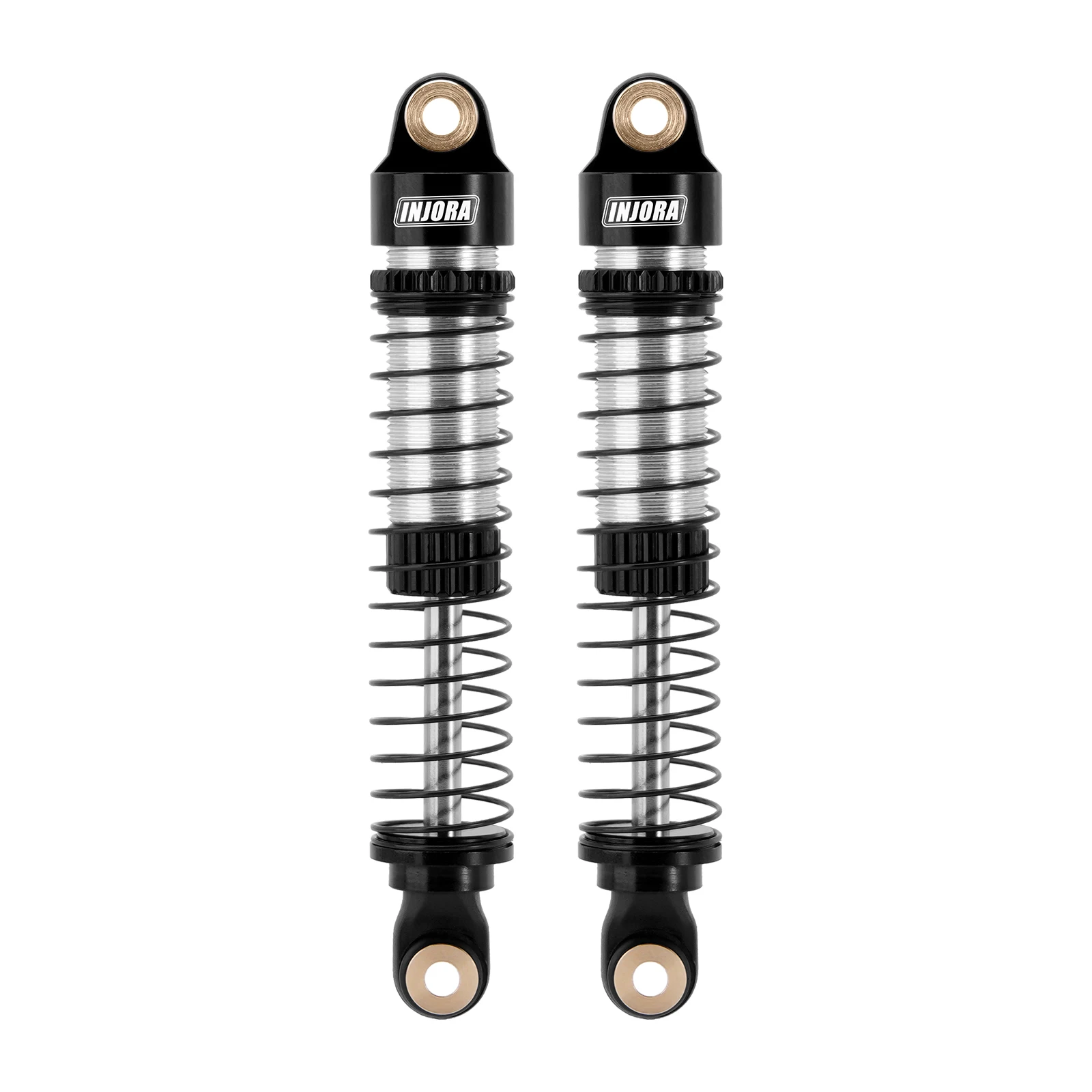 INJORA 59MM 긴 스레드 충격 흡수 장치 오일 댐퍼 1/18 RC 크롤러 TRX4M 업그레이드(4M-42)