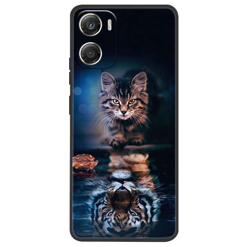 Shockproof Soft Silicone Back Cover with Bumper
