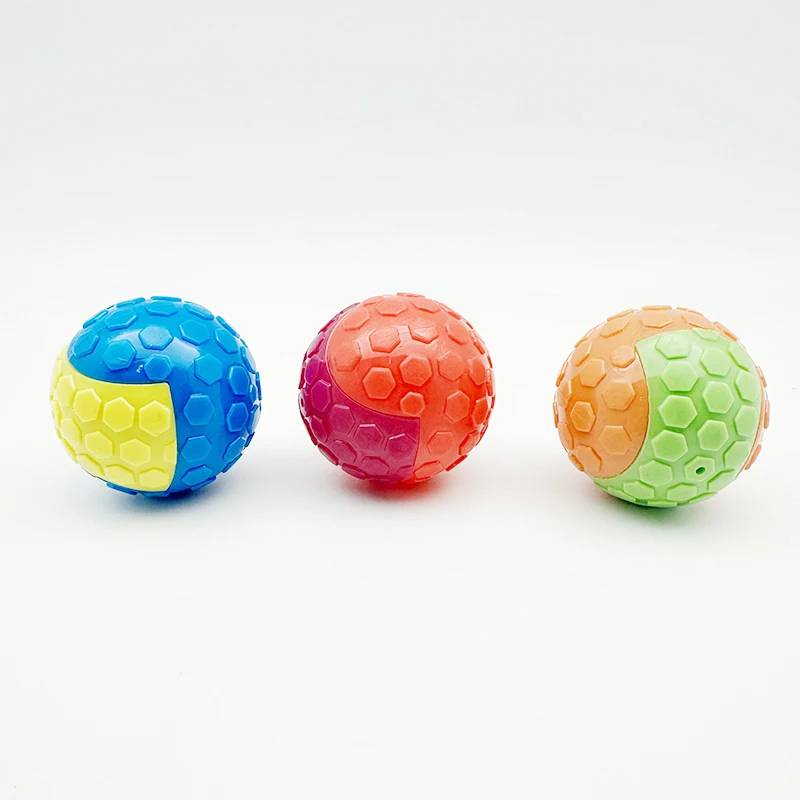 Dog interactive educational sound rubber toy ball, training and reassuring company to relieve boredom, the perfect gift for dogs 4