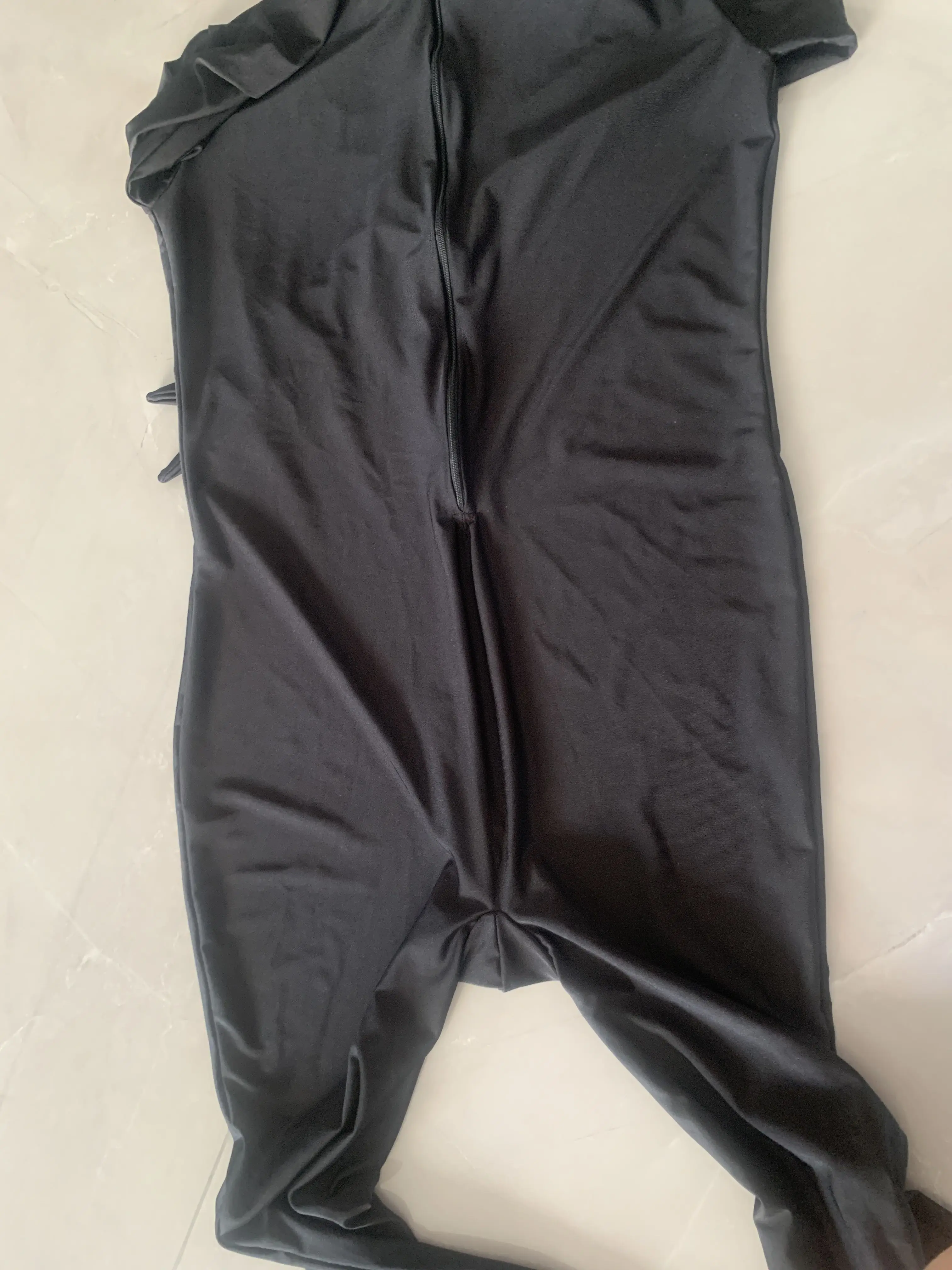 Sexy Adult Party Spandex Halloween Party Zentai Cosplay Costume Adult Unitard with Men's Penis Sheath Bodysuit Catsuit