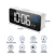 LED Digital Projection Alarm Clock Electronic Alarm Clock with Projection FM Radio Time Projector Bedroom Bedside Mute Clock 17