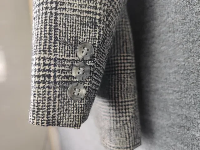 Step into elegance in our men's suit jacket. Exquisite craftsmanship, timeless design, make you stand out 6143