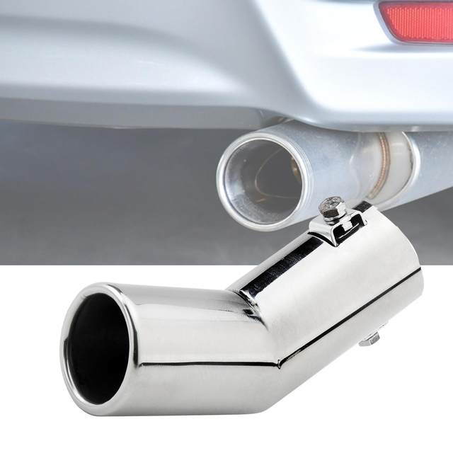 Exhaust Tip High Performance Replace Parts Easy to Install Accessories Rustproof Modification Car Exhaust Pipe for Car Auto