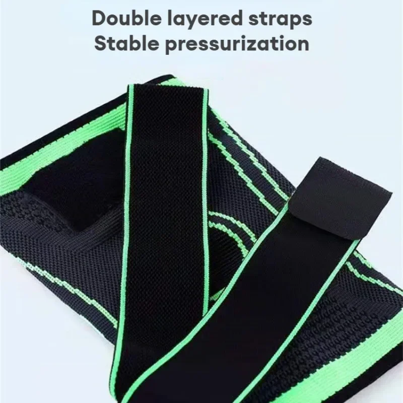 1PCS Adjustable Sports Knee Pad Knee Pain Relief Patella Stabilizer Brace Support for Hiking Soccer Basketball Running Sport