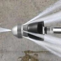 Cleaning machine high-pressure bullet nozzle municipal sewage pointed pipe dredging cleaning nozzle 2